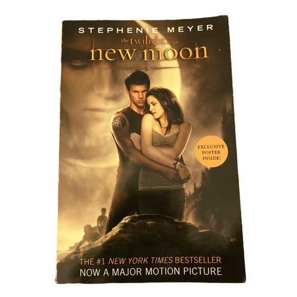 New Moon Paperback Book Poster Limited Tie In Movie Edition by Stephenie Meyer - Picture 17 of 17